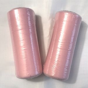 NIP Lt Pink Tulle 6” x 25yds 2 rolls 🤩
